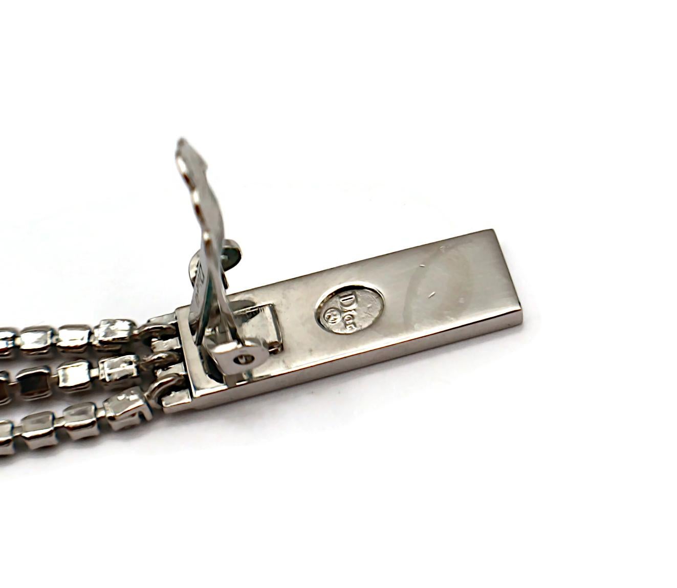 CHRISTIAN DIOR by JOHN GALLIANO Pendientes de clip rasta vintage enjoyados en venta 5
