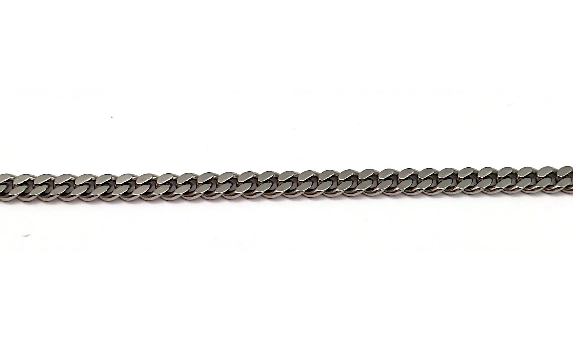 CHRISTIAN DIOR by JOHN GALLIANO Vintage Silver Tone Chain Belt im Angebot 9