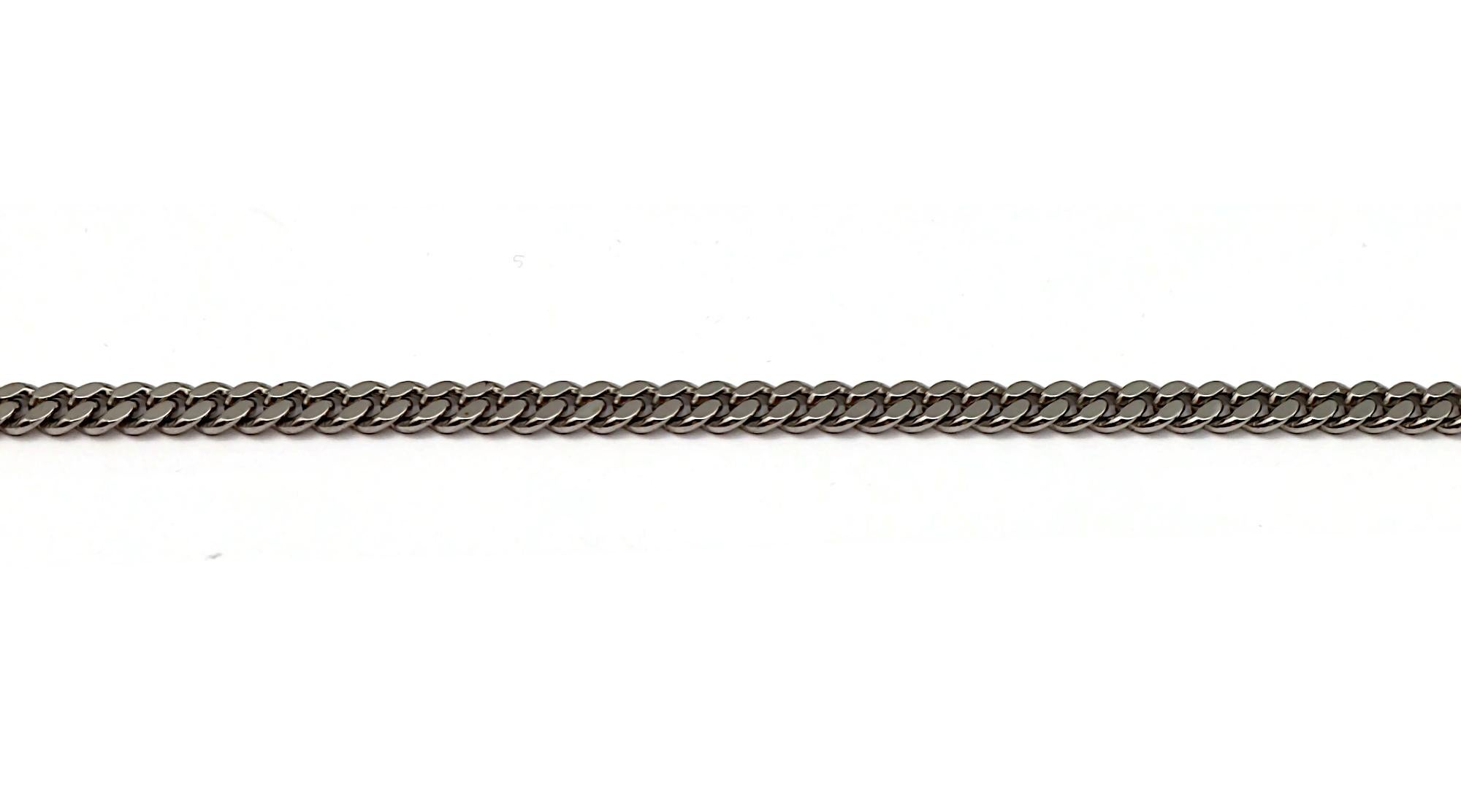 CHRISTIAN DIOR by JOHN GALLIANO Vintage Silver Tone Chain Belt Damen im Angebot