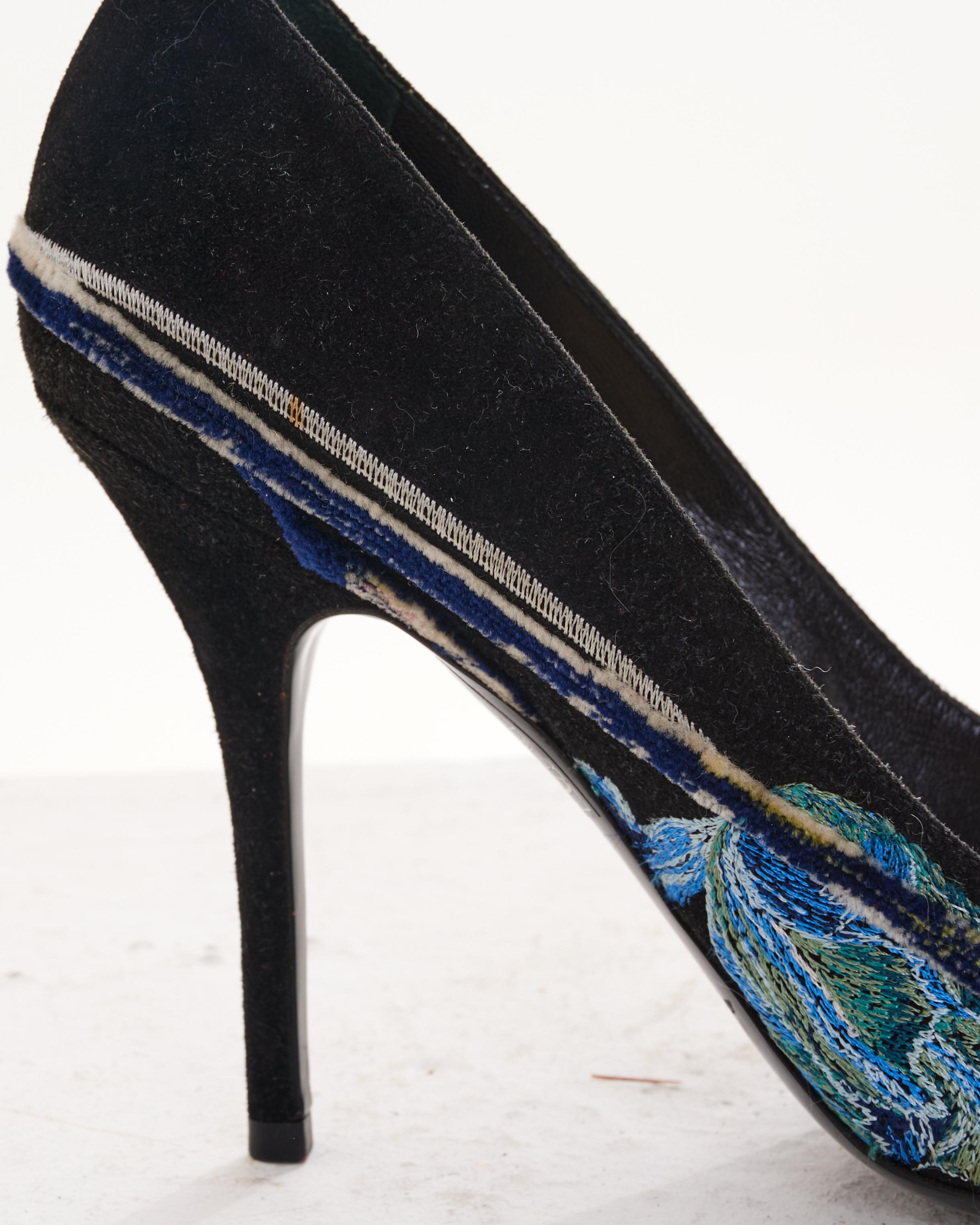 Christian Dior by Raf Simons 2010's Declinaison Defile Bombas de ante en venta 1
