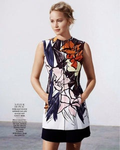 Christian Dior by Raf Simons Cruise 2015 Multicolor flower printed top and bag