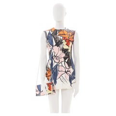 Christian Dior by Raf Simons Cruise 2015 Multicolor flower printed top and bag