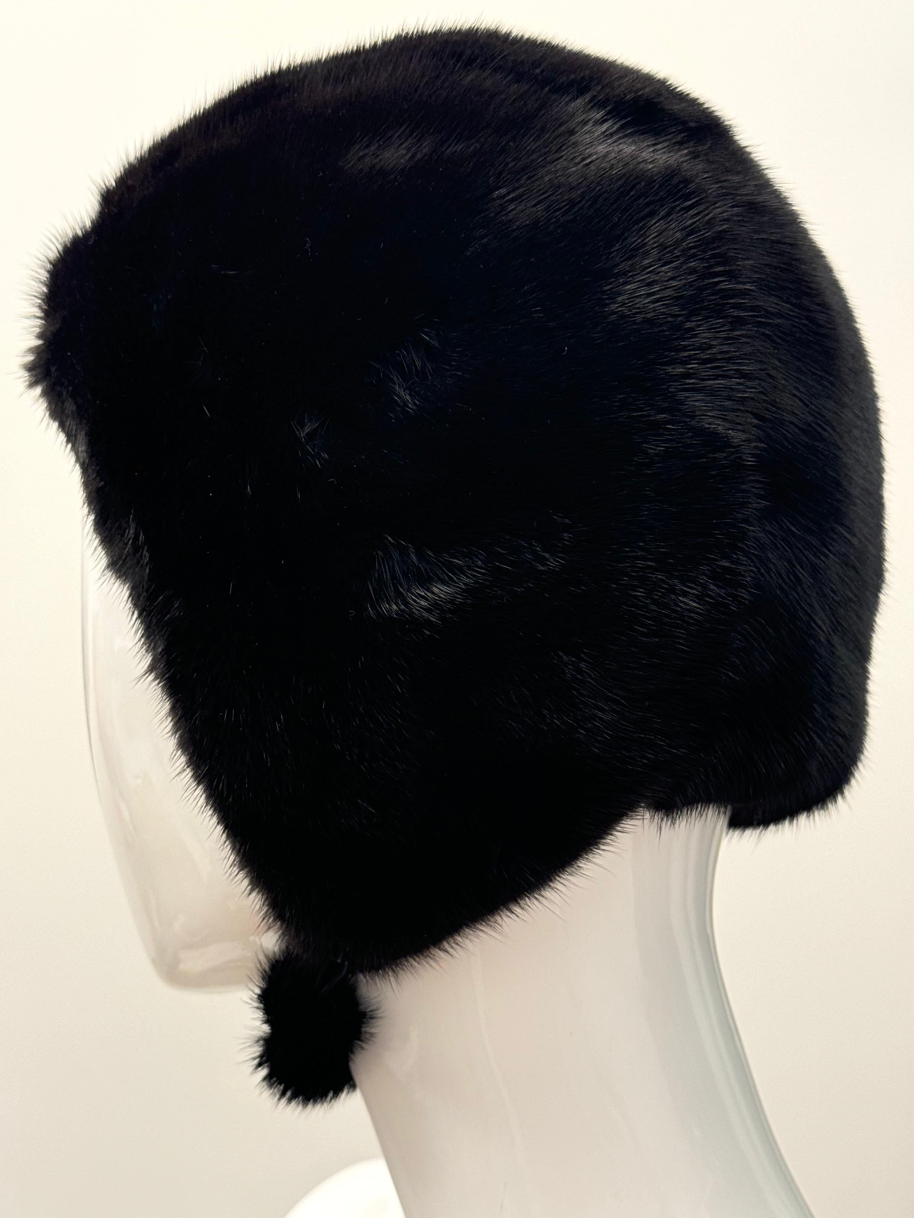 Christian Dior by Raf Simons F/W 2013 mink fur and cashmere hat 6