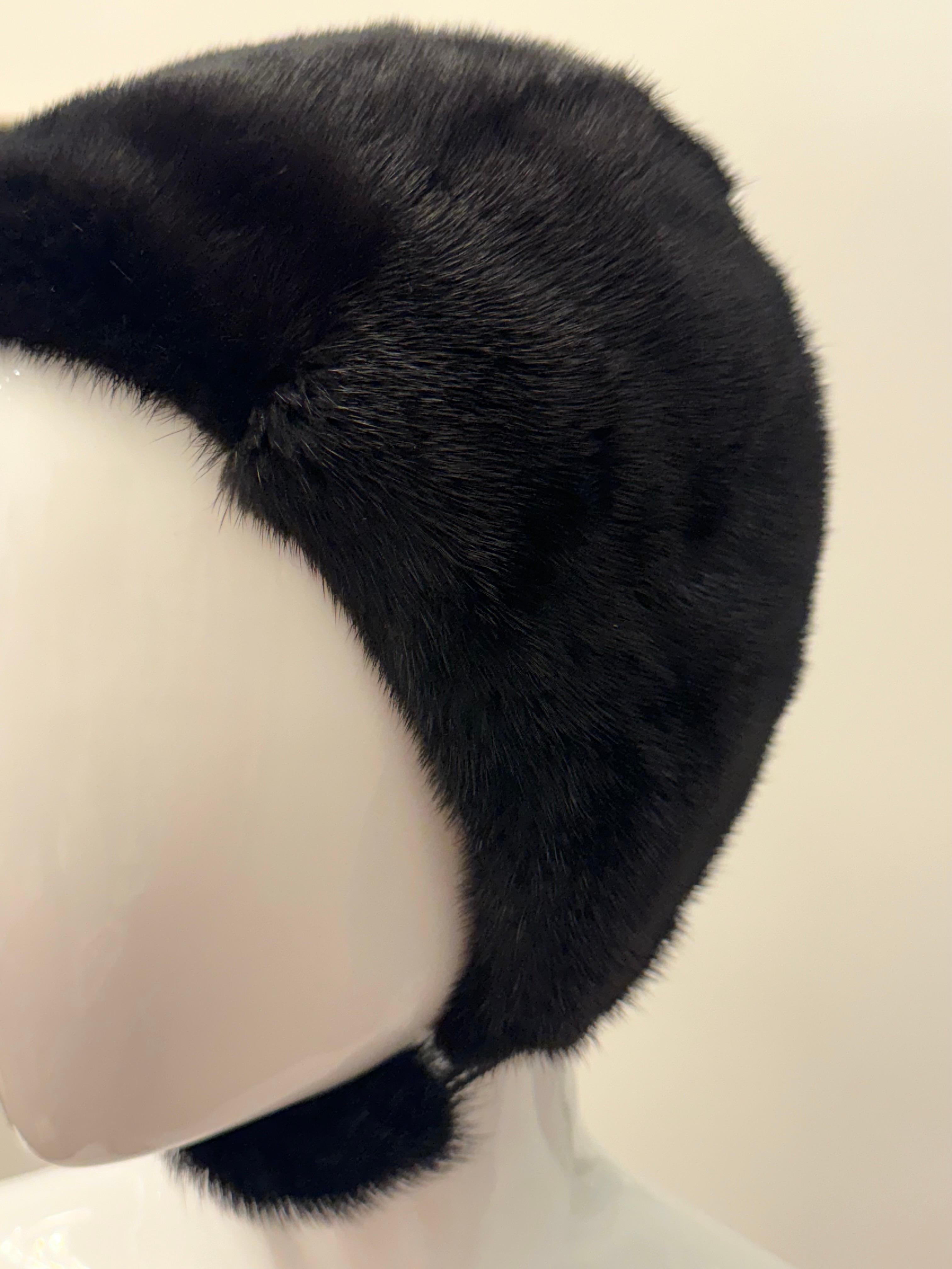 Christian Dior by Raf Simons F/W 2013 mink fur and cashmere hat 5