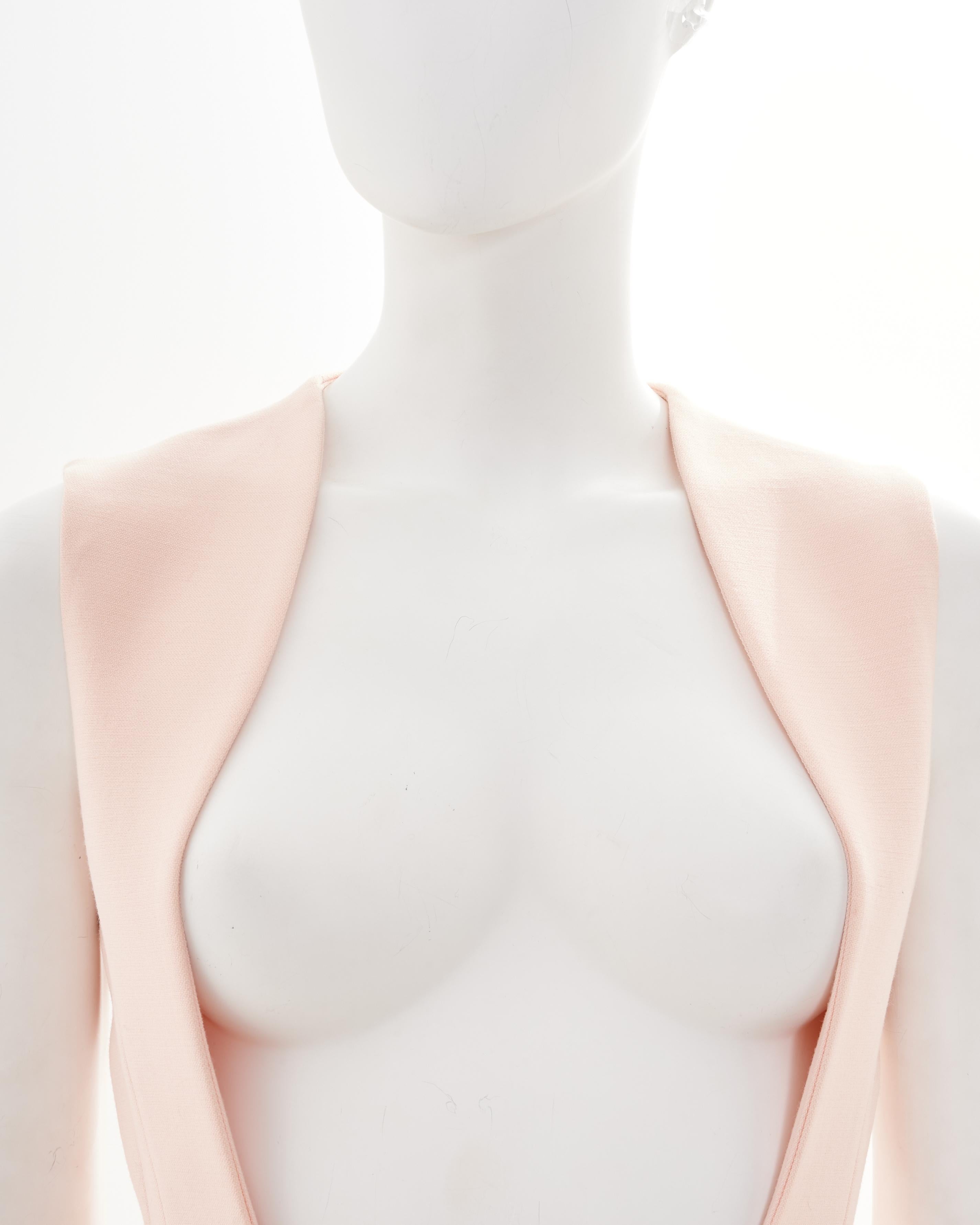 Christian Dior by Raf Simons F/W 2013 Top rose et mini-jupe à motifs de fleurs en vente 3