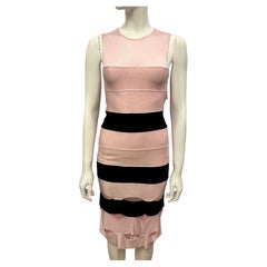 Christian Dior by Raf Simons S/S 2014 rare press sample pink and black dress