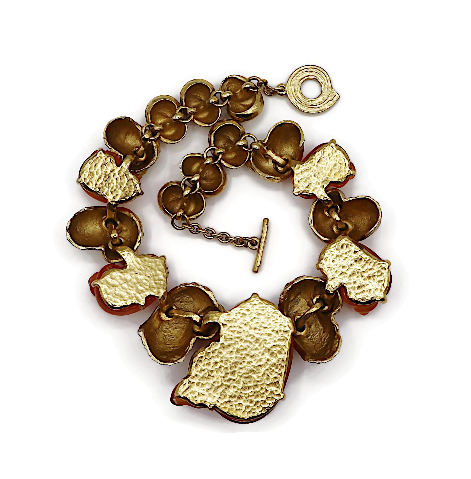 CHRISTIAN DIOR by Robert Goossens Vintage Collana di conchiglie Dune 1987 in vendita 9