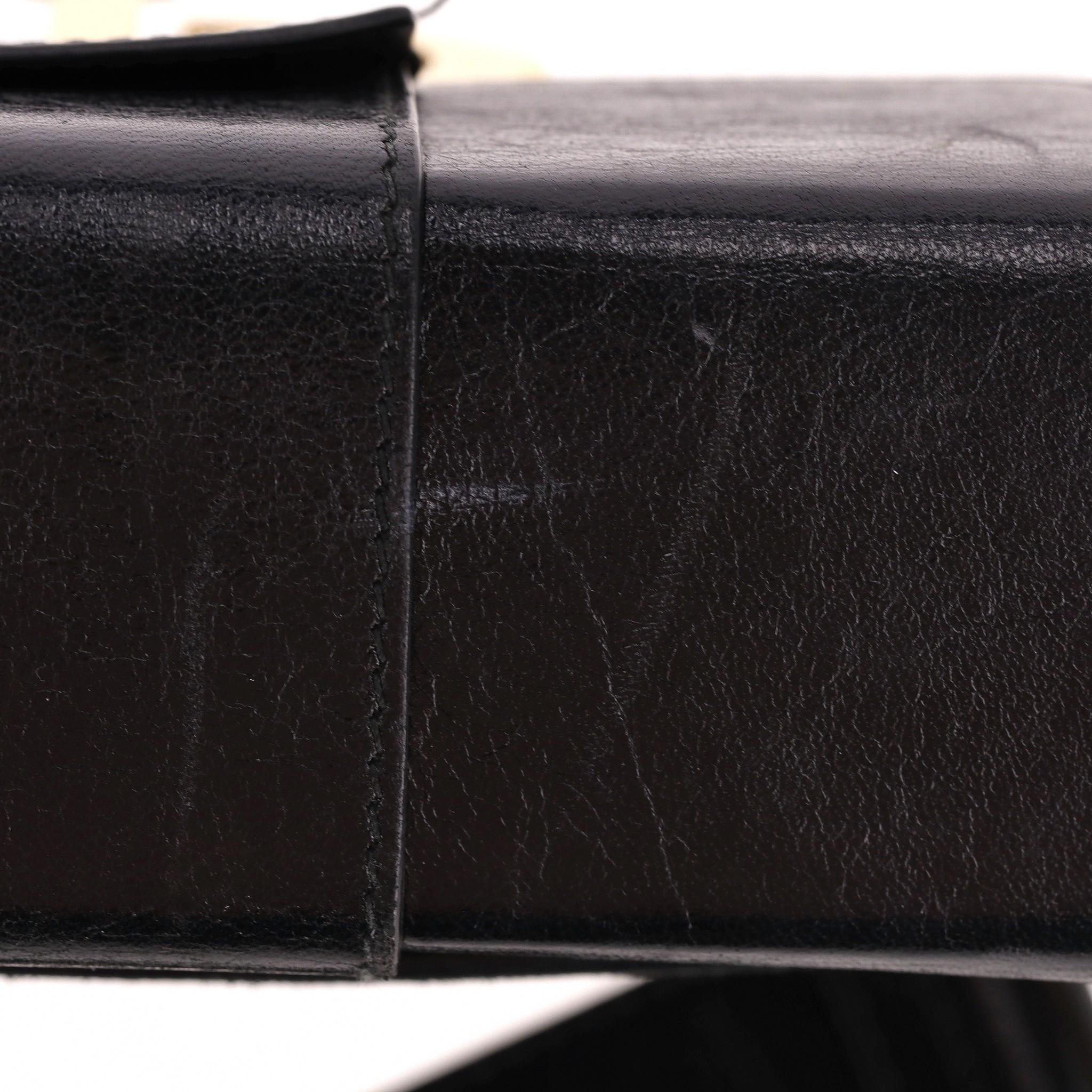 Christian Dior Calfskin Leather 30 Montaigne Box Bag For Sale 9