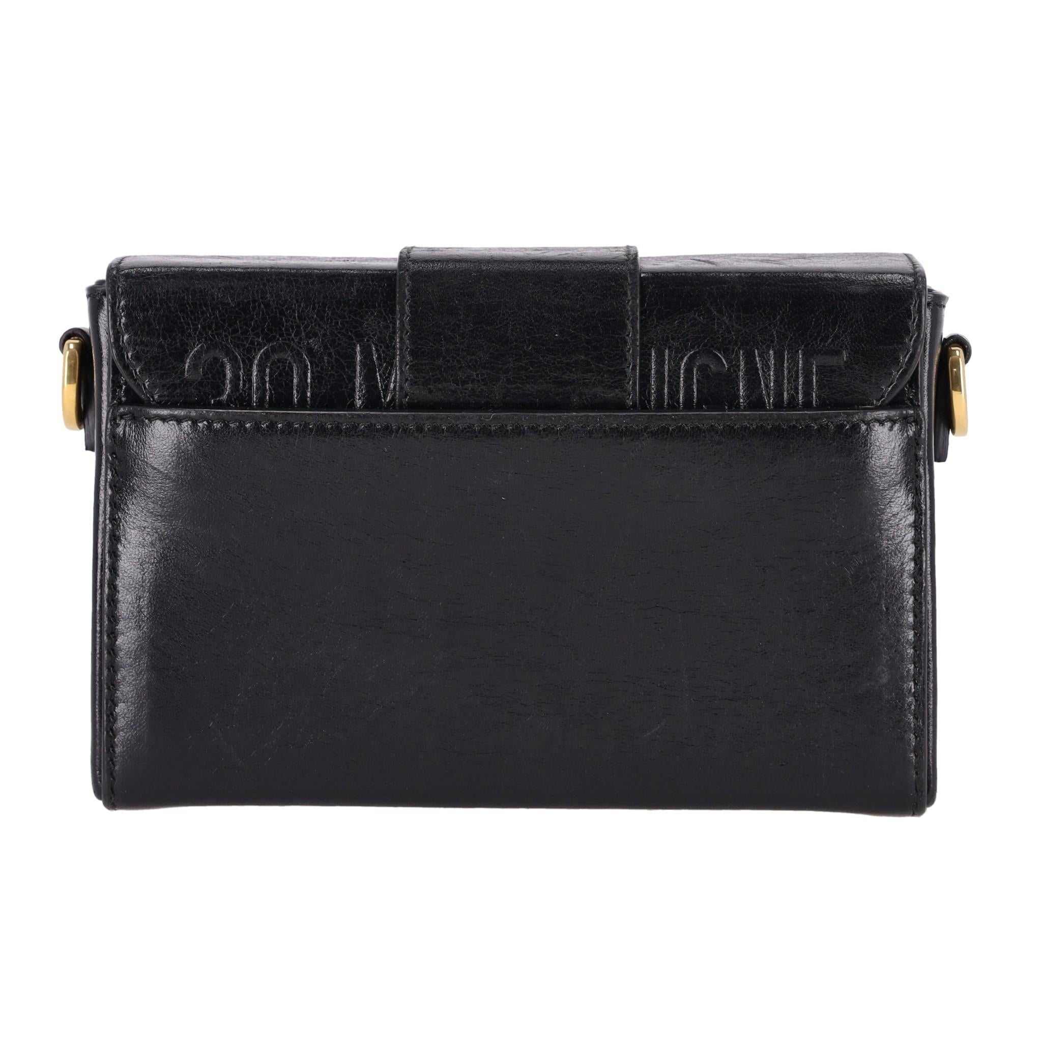 Christian Dior Calfskin Leather 30 Montaigne Box Bag In Good Condition For Sale In London, GB