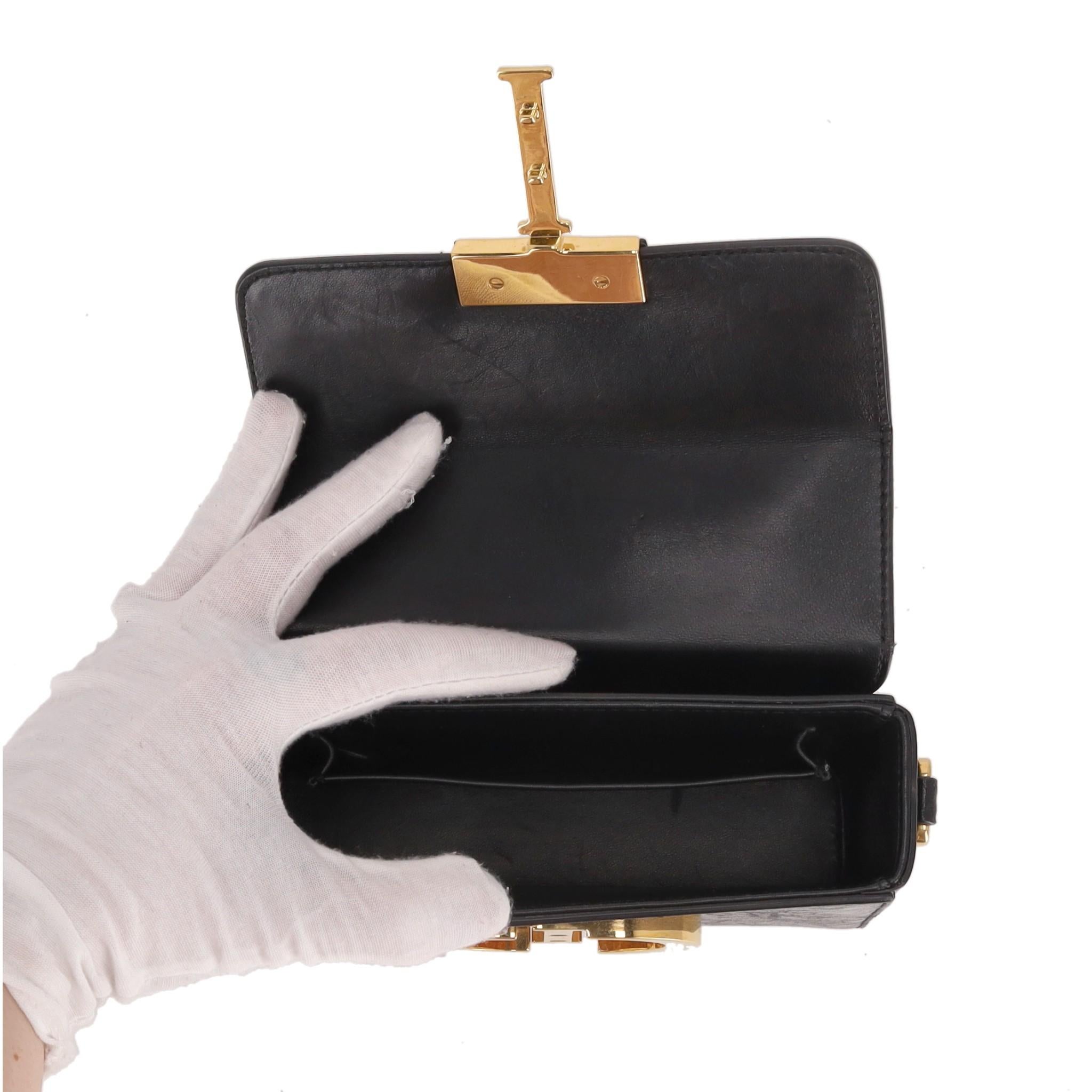 Christian Dior Calfskin Leather 30 Montaigne Box Bag For Sale 1