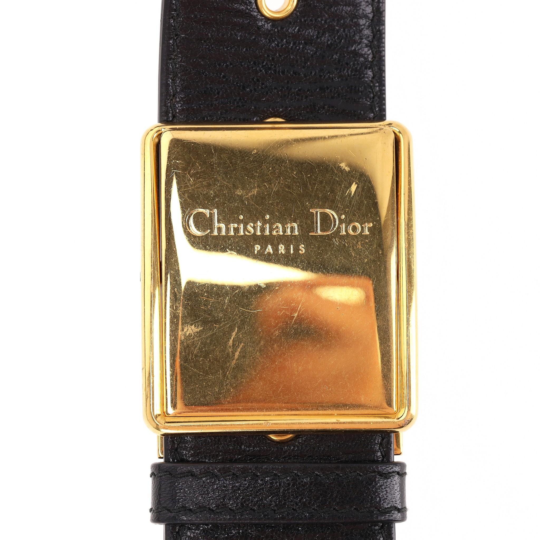 Christian Dior Calfskin Leather 30 Montaigne Box Bag For Sale 3