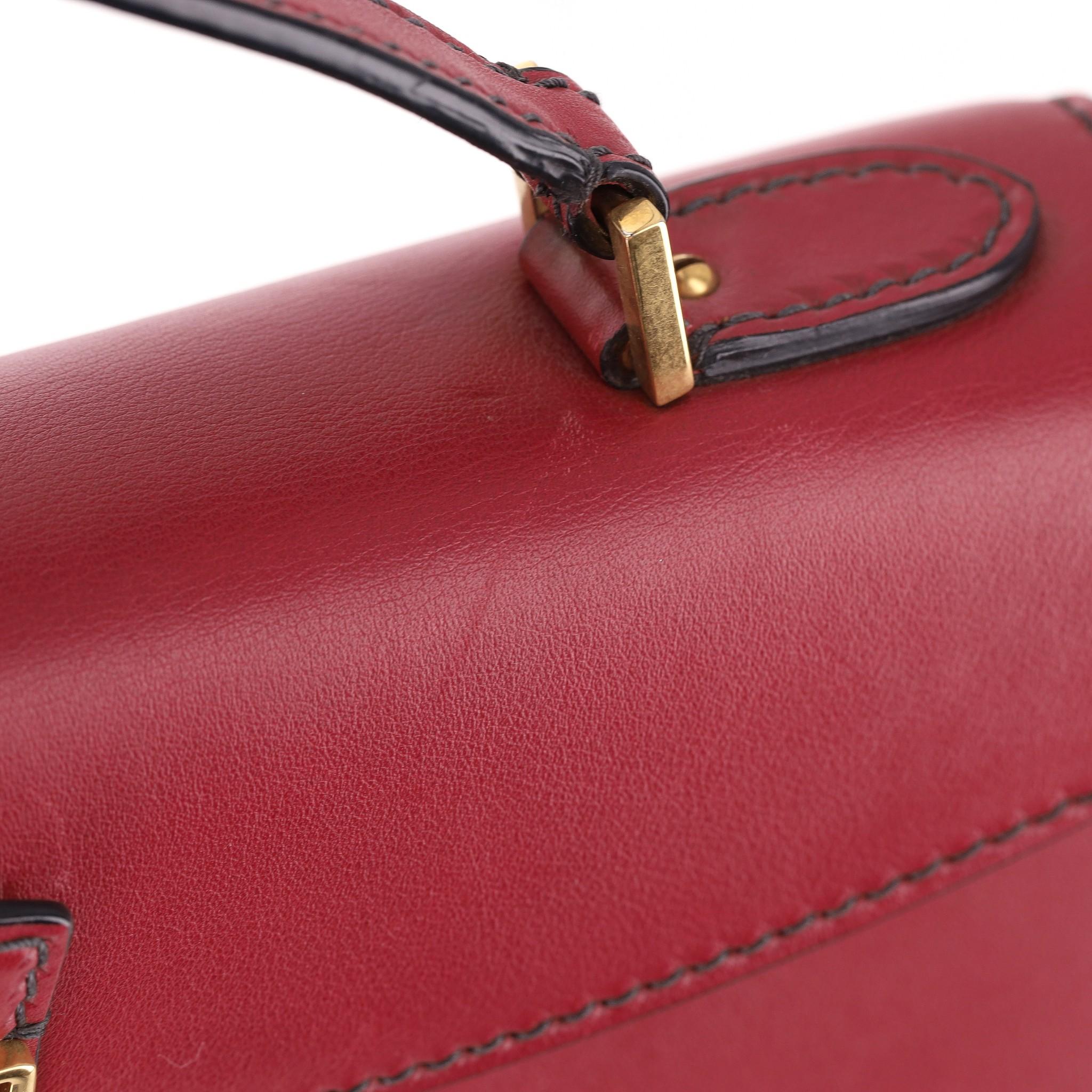 Christian Dior Sac Dioraddict en cuir de veau en vente 5
