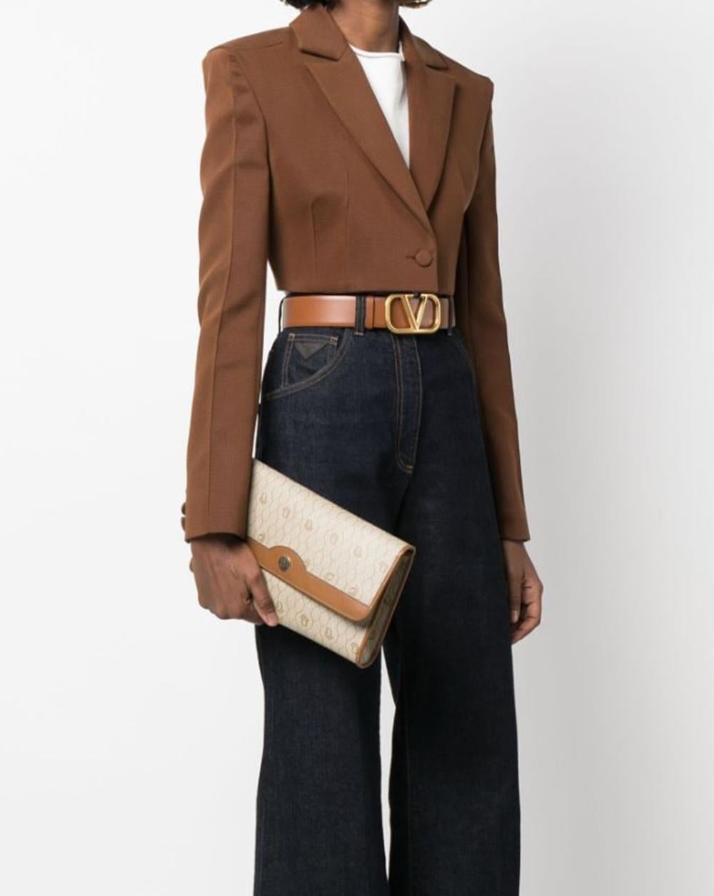 Women's Christian Dior Camel Honeycomb Shoulder Bag For Sale