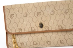 Christian Dior Camel Monogram Shoulder Bag