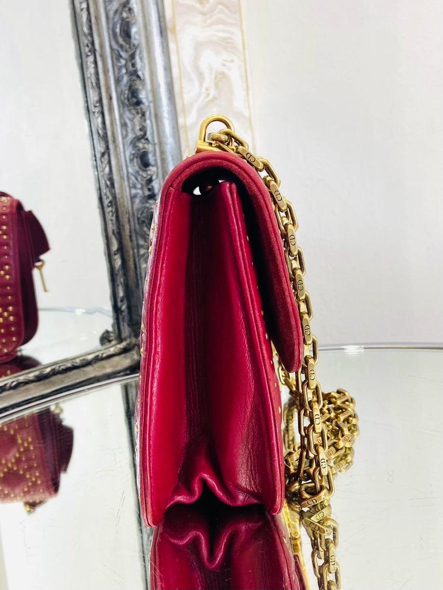 Christian Dior Cannage Dioraddict Nieten-Tasche im Angebot 1