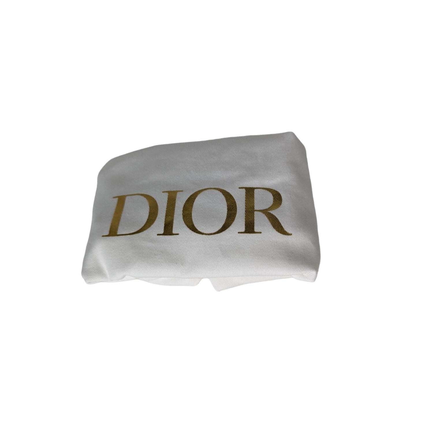 Christian Dior Cannage Lambskin Lady Dior Chain Pouch 3