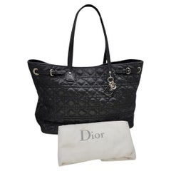 Used Christian Dior Cannage Panarea Medium Tote