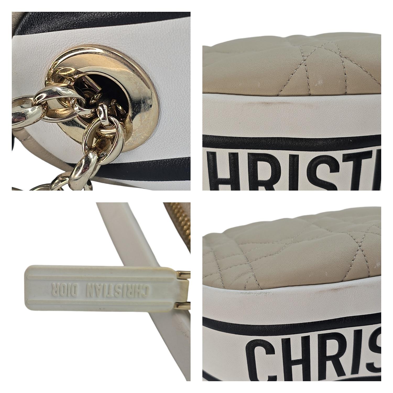 Bolso bandolera Christian Dior Cannage Vibe Hobo en venta 3