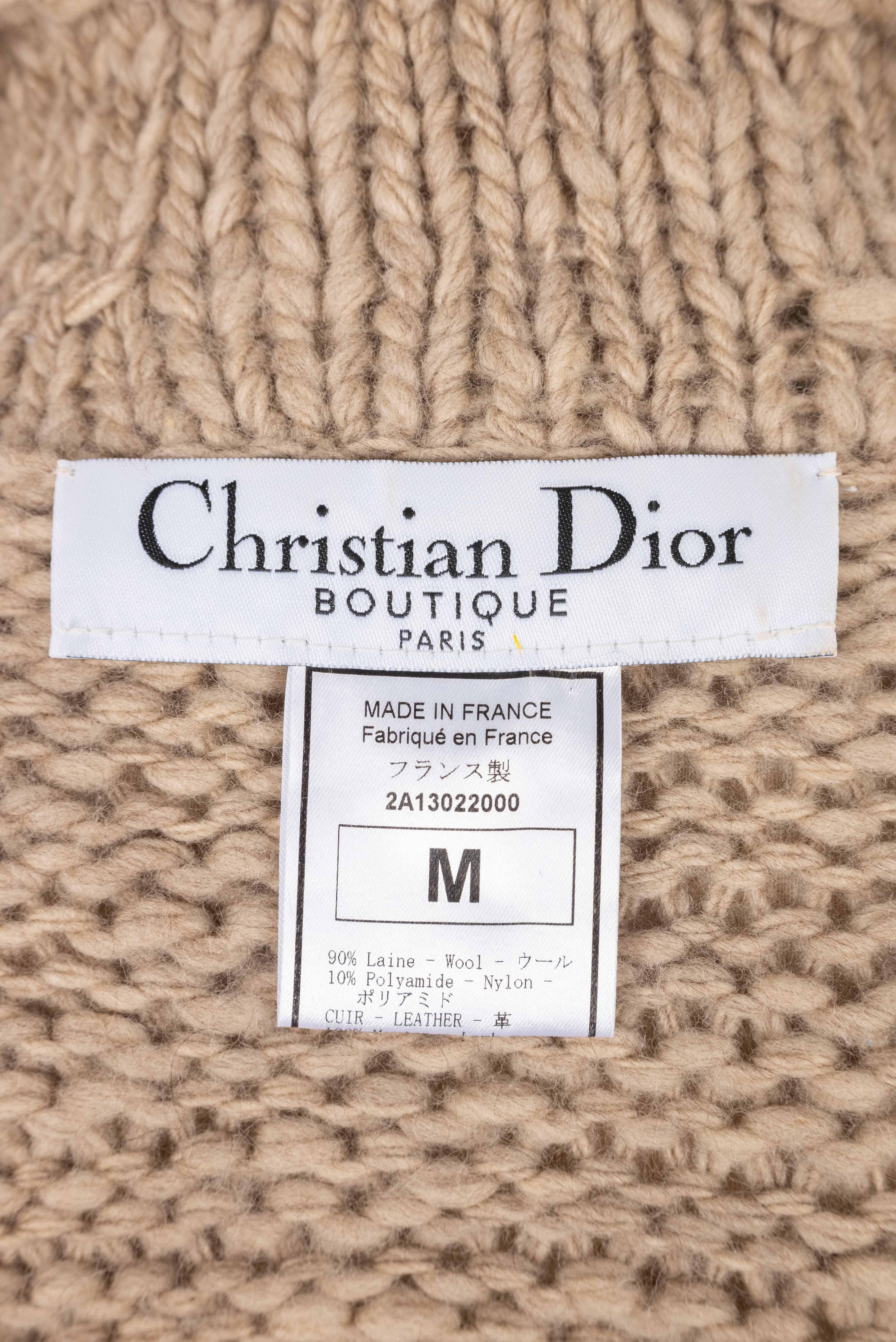 Christian Dior cardigan 2002 7