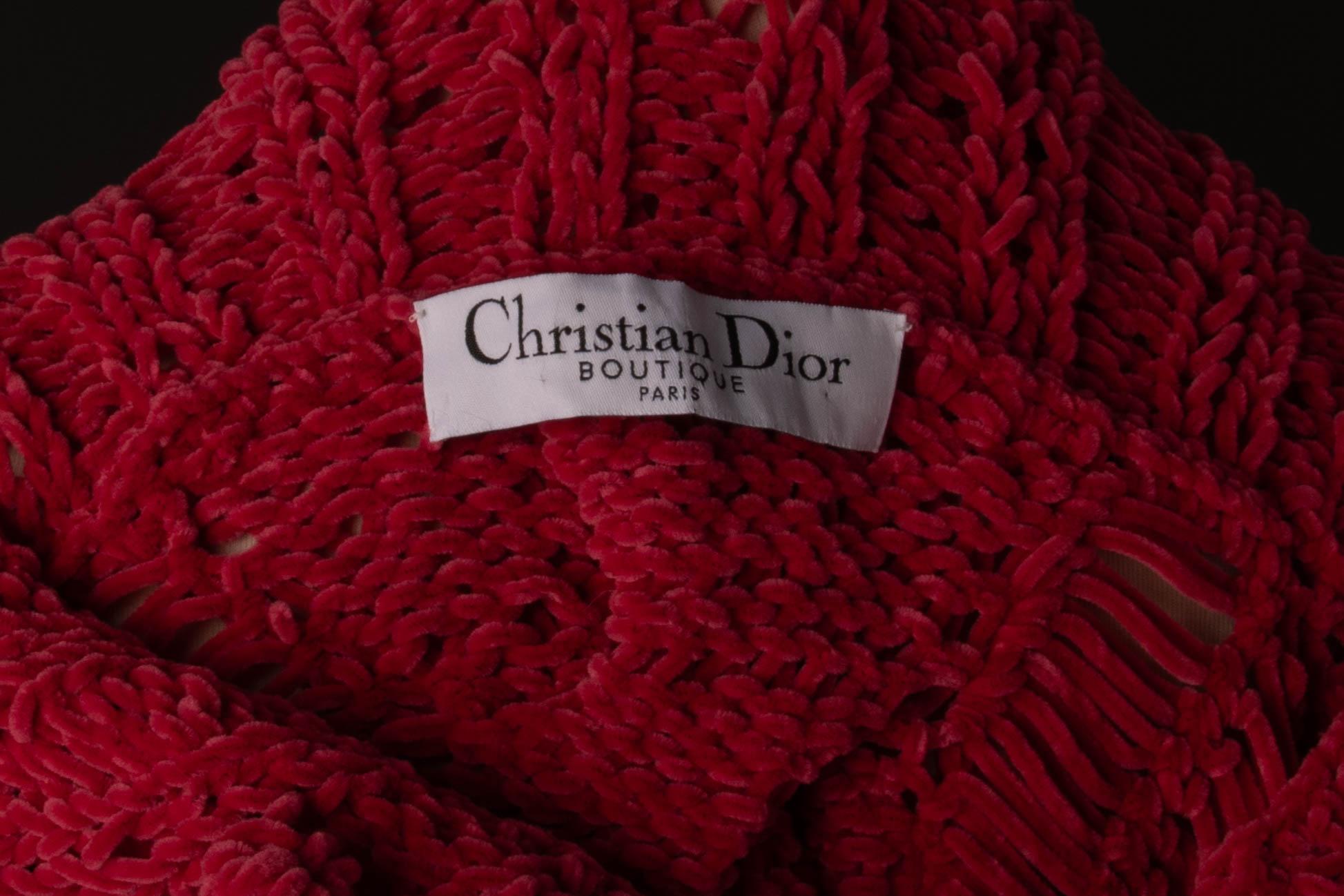 Christian Dior cardigan 'A trip to Peru' by John Galliano Winter