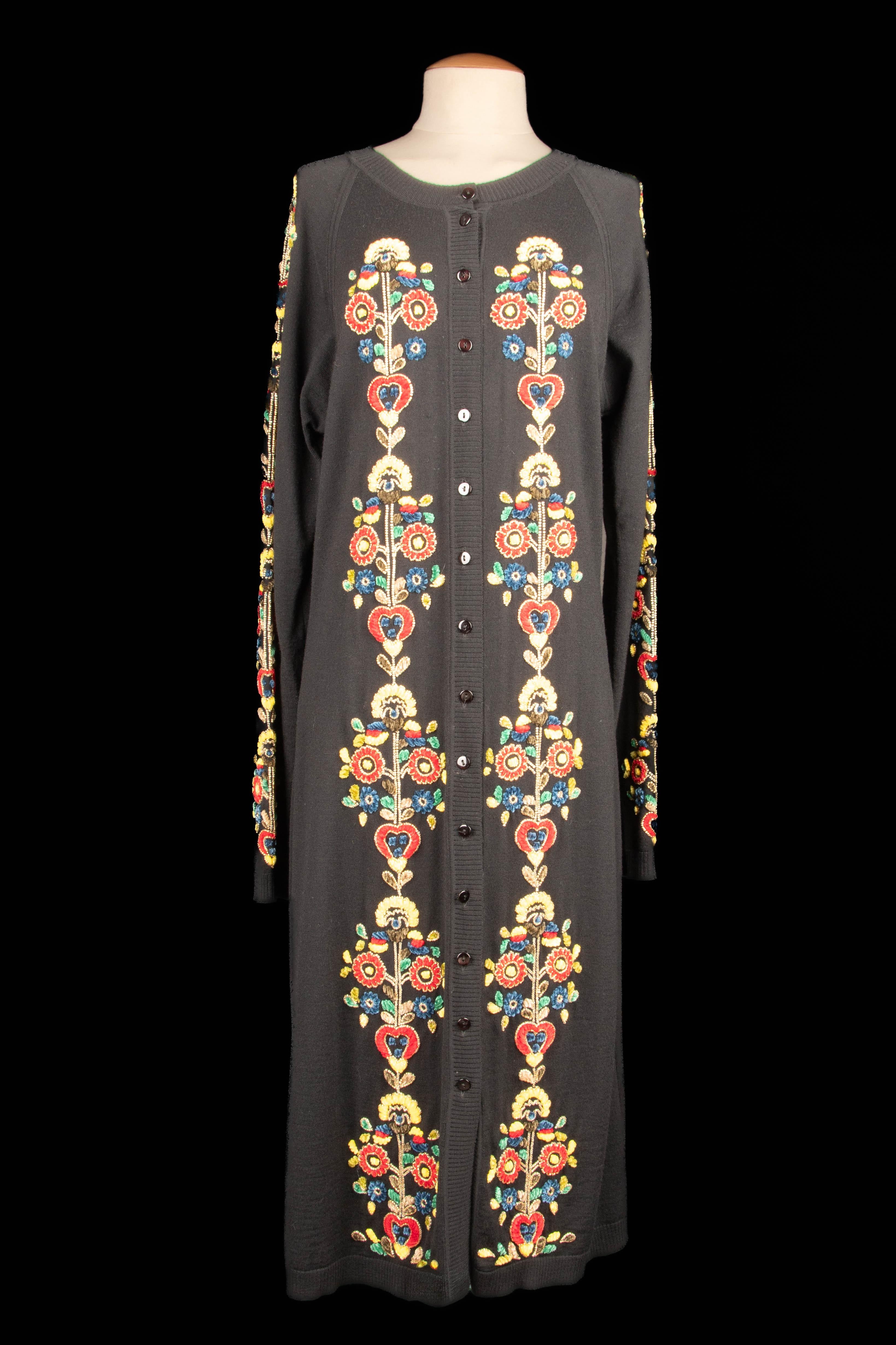 Christian Dior cardigan 'Rave Technicolor' by John Galliano Winter
