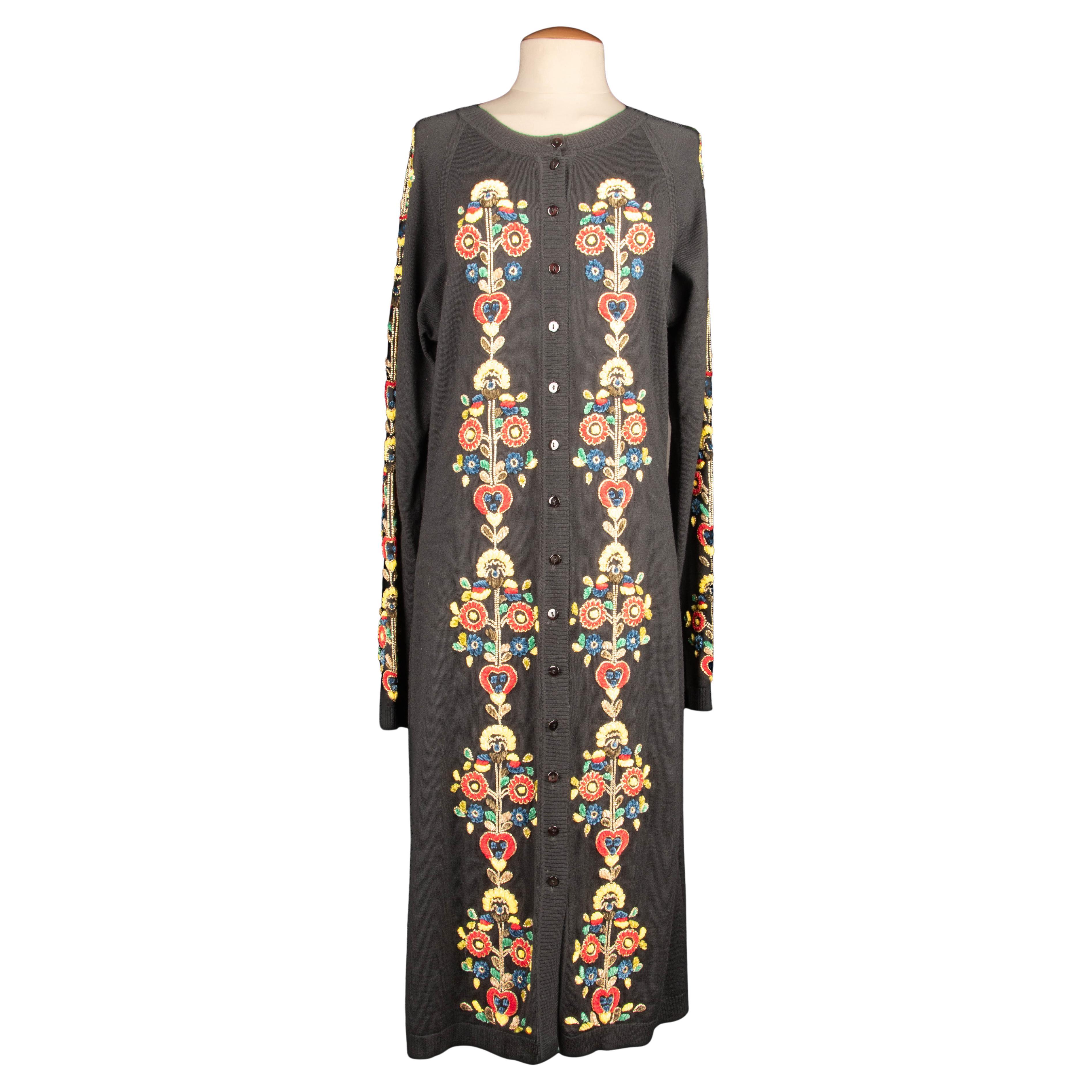 Christian Dior cardigan 'Rave Technicolor' by John Galliano Winter 2001