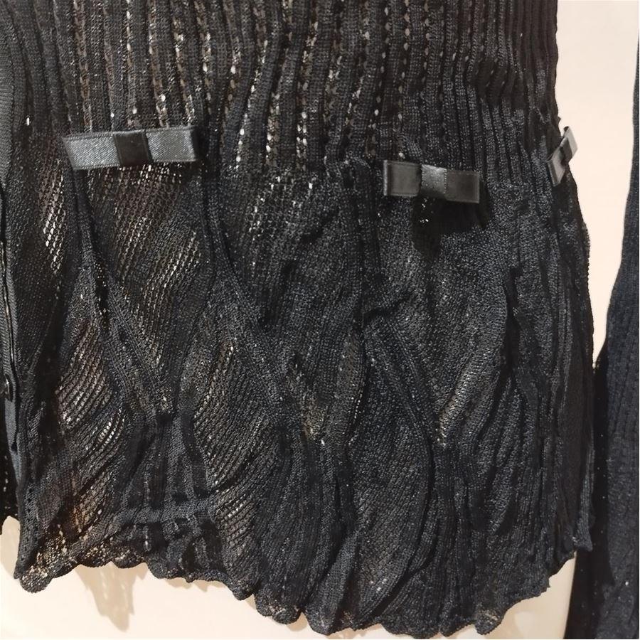 Christian Dior Cardigan size S In Excellent Condition For Sale In Gazzaniga (BG), IT
