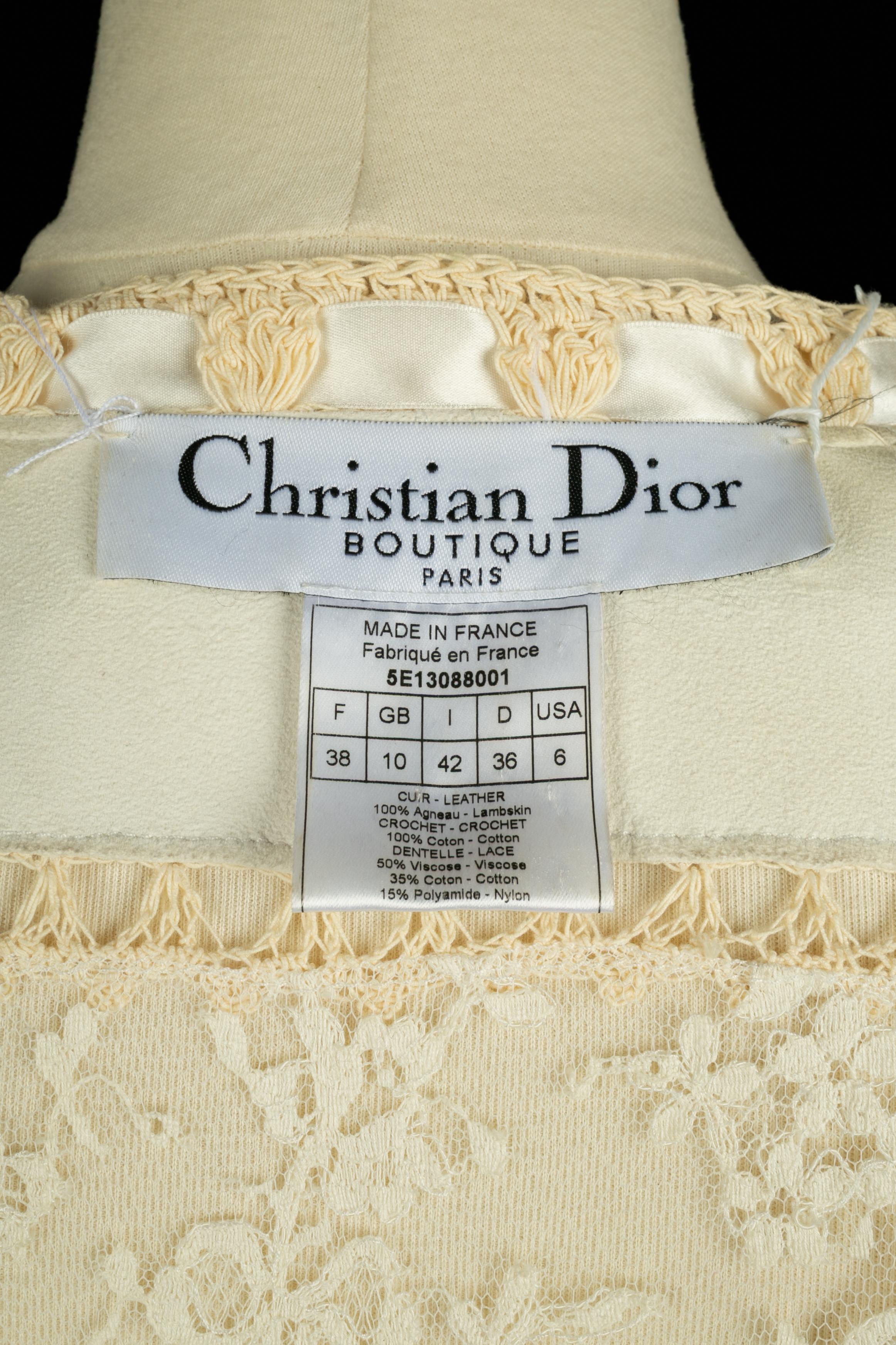 Chaqueta de punto Christian Dior Verano 2005 en venta 6