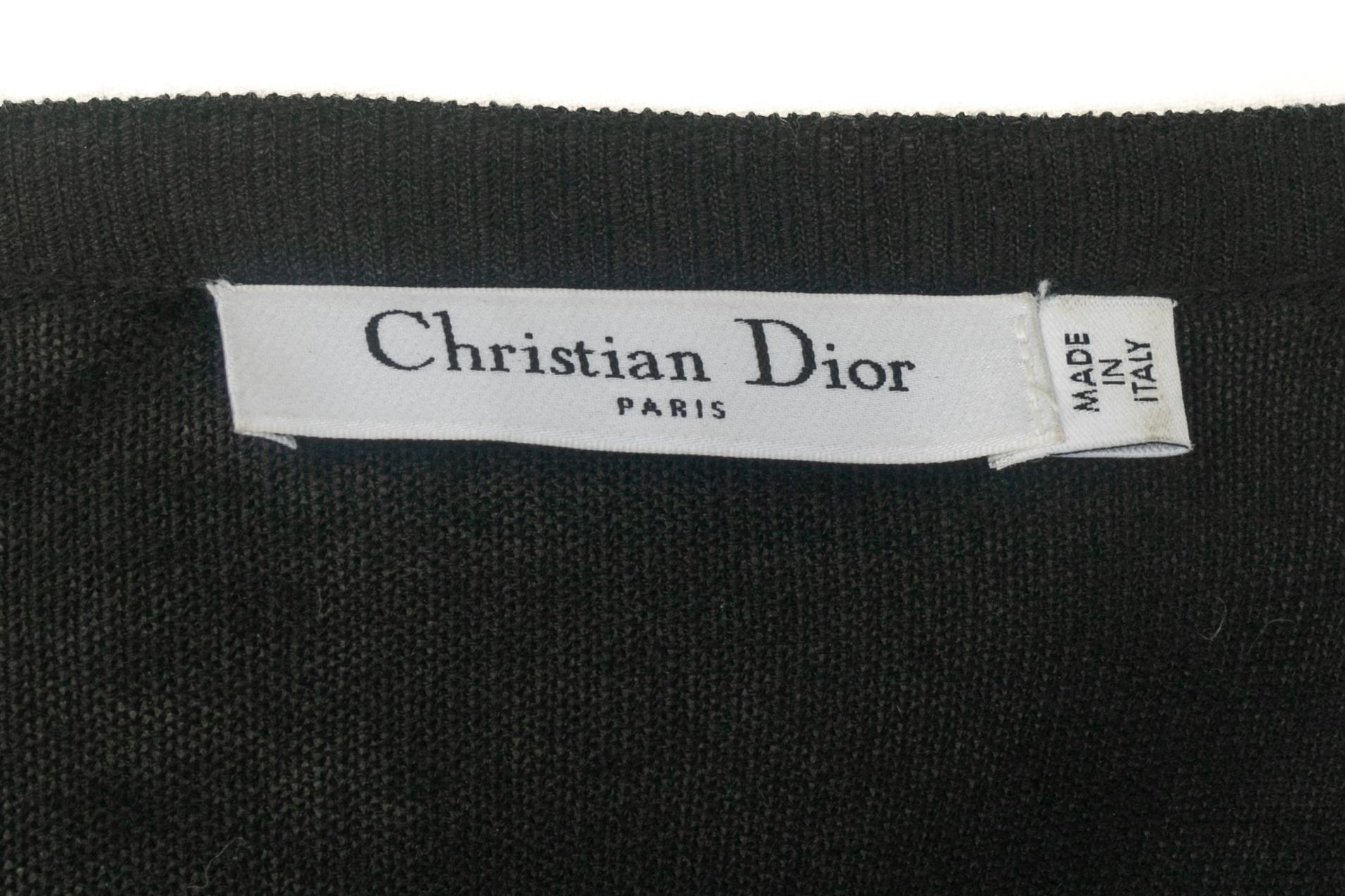 Top cardigan Christian Dior in vendita 2