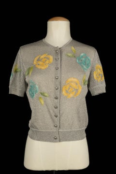 Christian Dior cardigan top Winter 1998