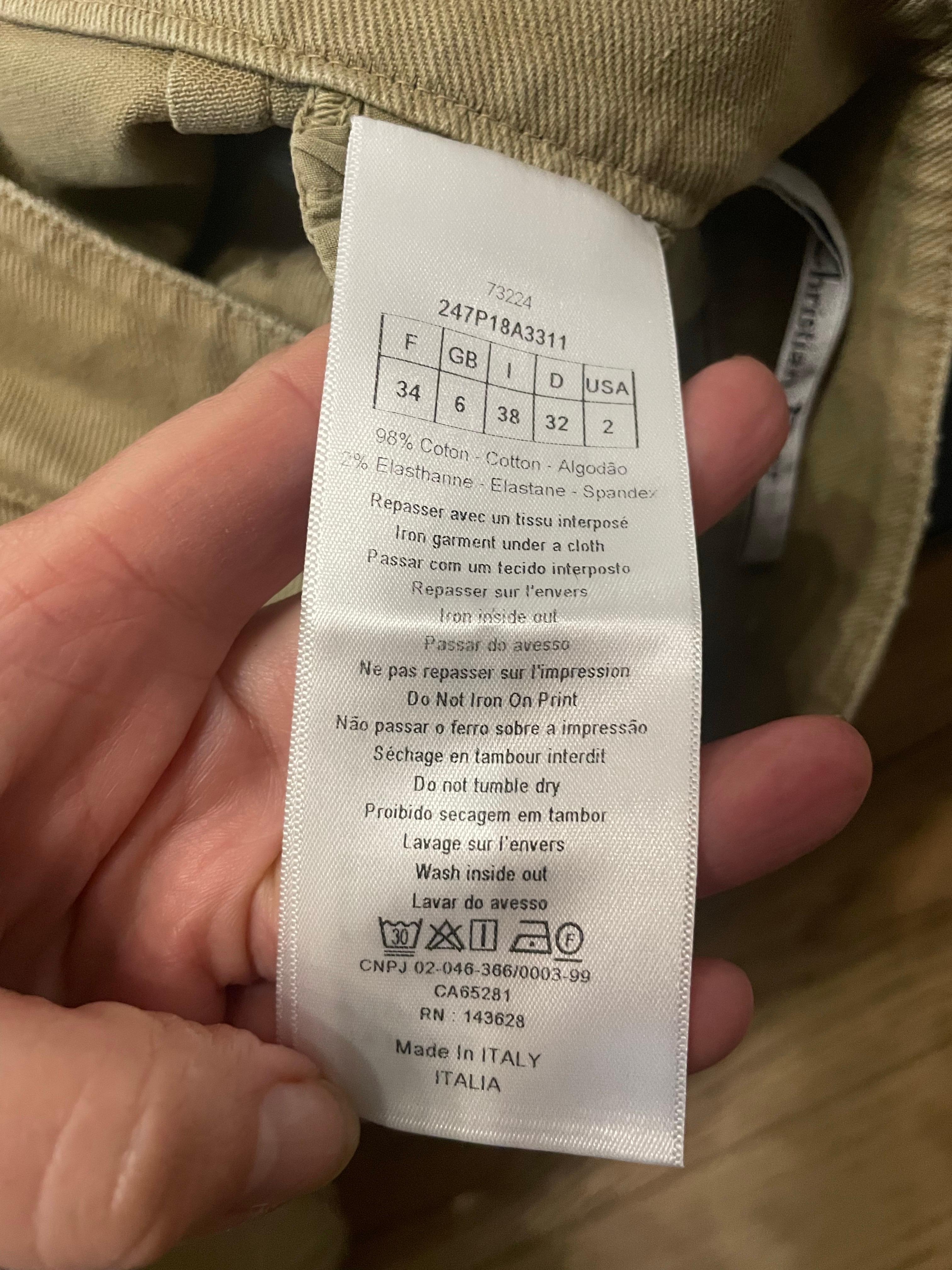 CHRISTIAN DIOR. Pantalon cargo Pour femmes en vente