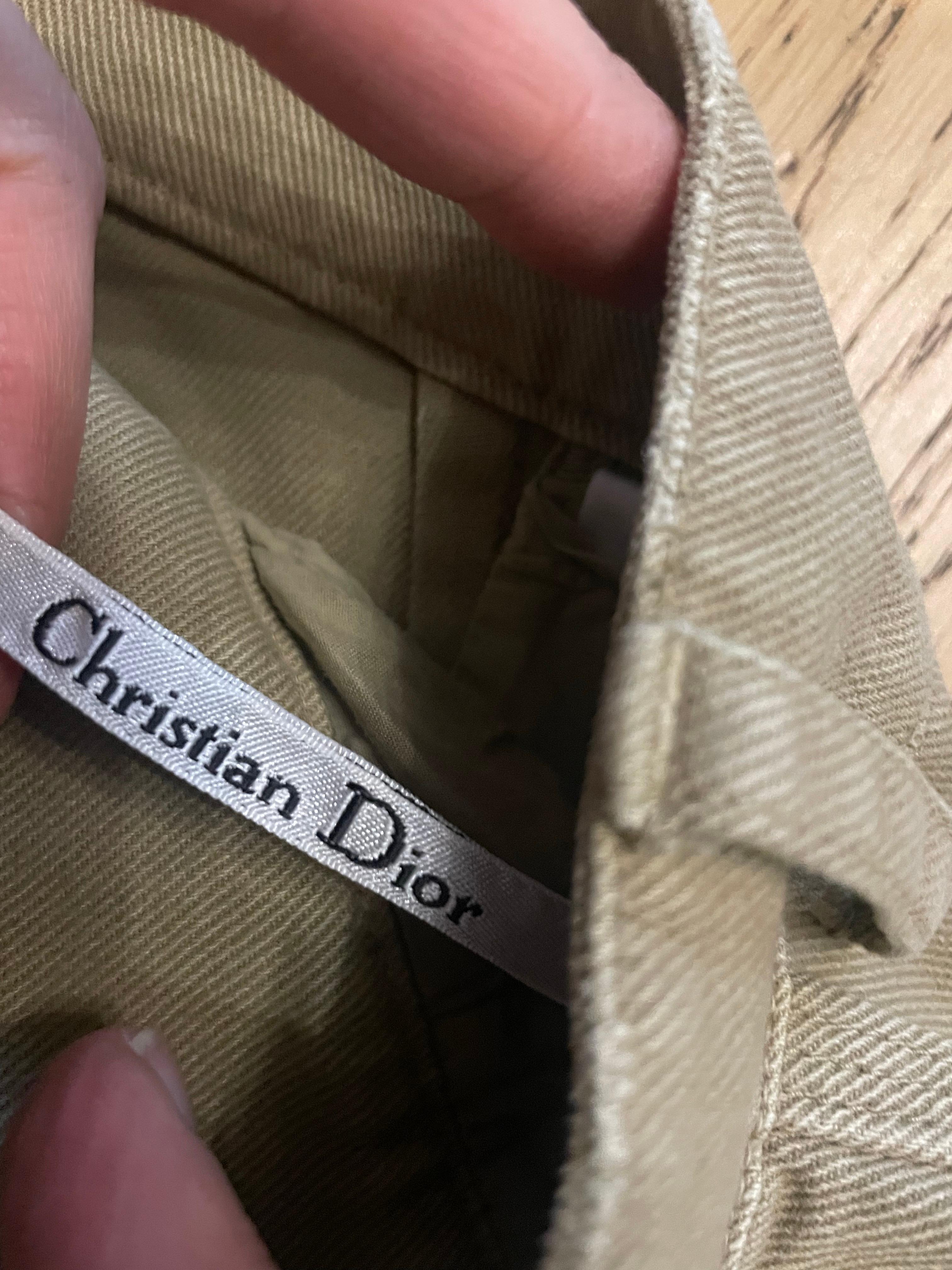 CHRISTIAN DIOR. Pantalon cargo en vente 2