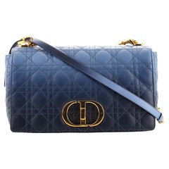 Christian Dior Caro Bag Cannage Quilt Gradient Lambskin Large