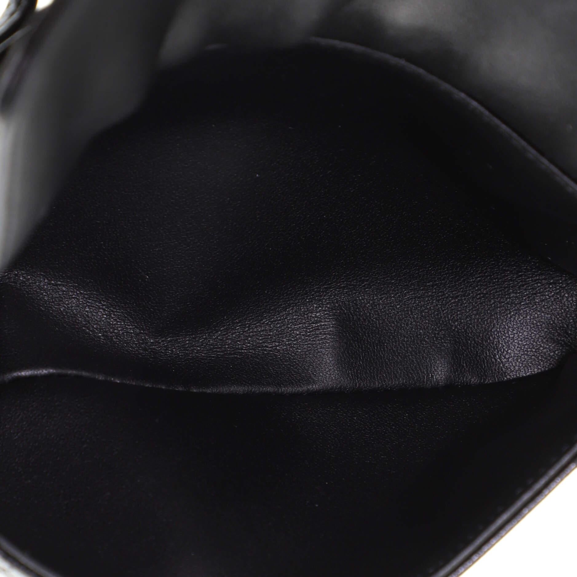 Christian Dior Caro Flap Double Pouch Crossbody Bag Cannage Quilt Calfskin 2