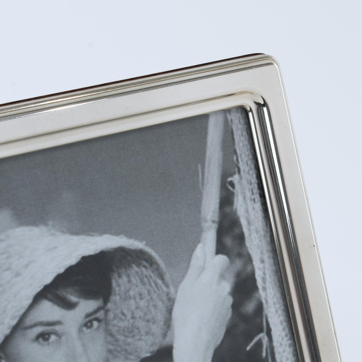 Christian Dior Carved Sterling Silver Picture Frame, circa 1980 For Sale 2