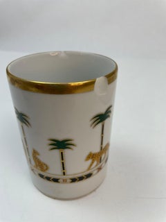 Christian Dior Casablanca Mug Fine China Porcelain Japan (Chipped)
