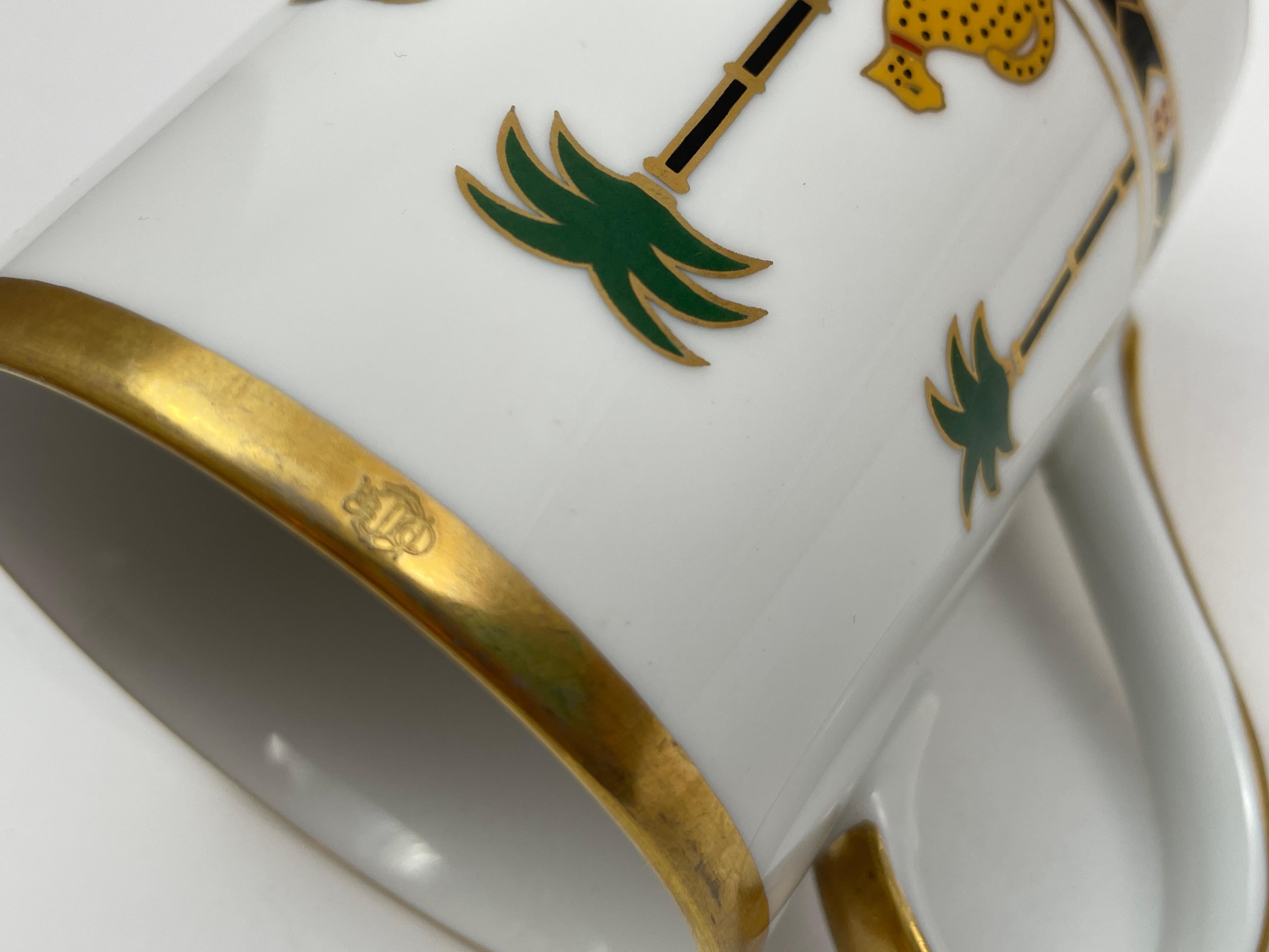 Christian Dior Casablanca Becher aus feinem China-Porzellan Japan 6