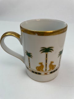 Christian Dior Casablanca Mug Fine China Porcelain Japan with Chip