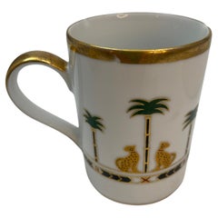 Christian Dior Casablanca Mug Fine China Porcelain Japan with Chip