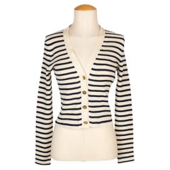 Antique Christian Dior Cashmere and Linen Cardigan Top