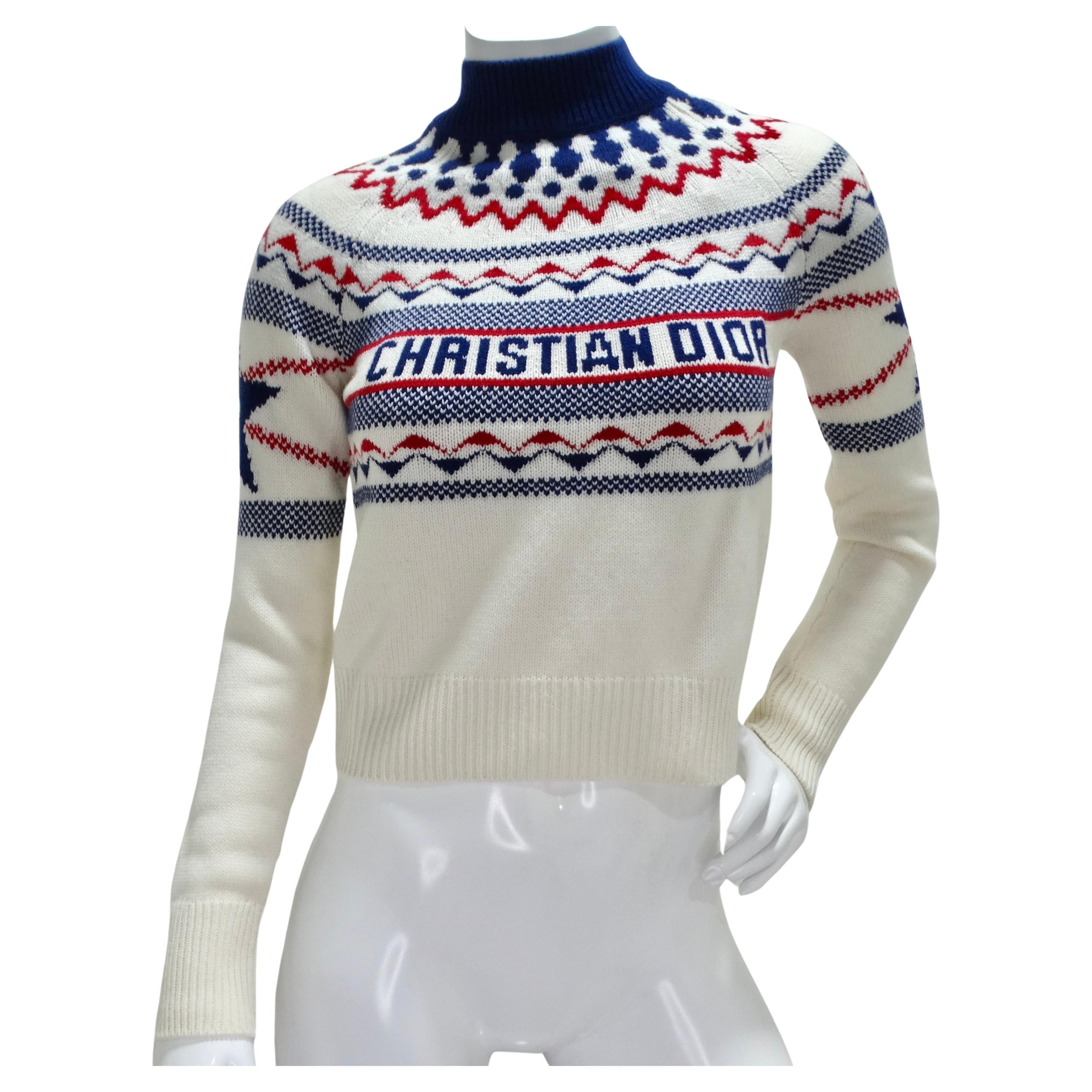 Christian Dior Cashmere Knit Sweater For Sale