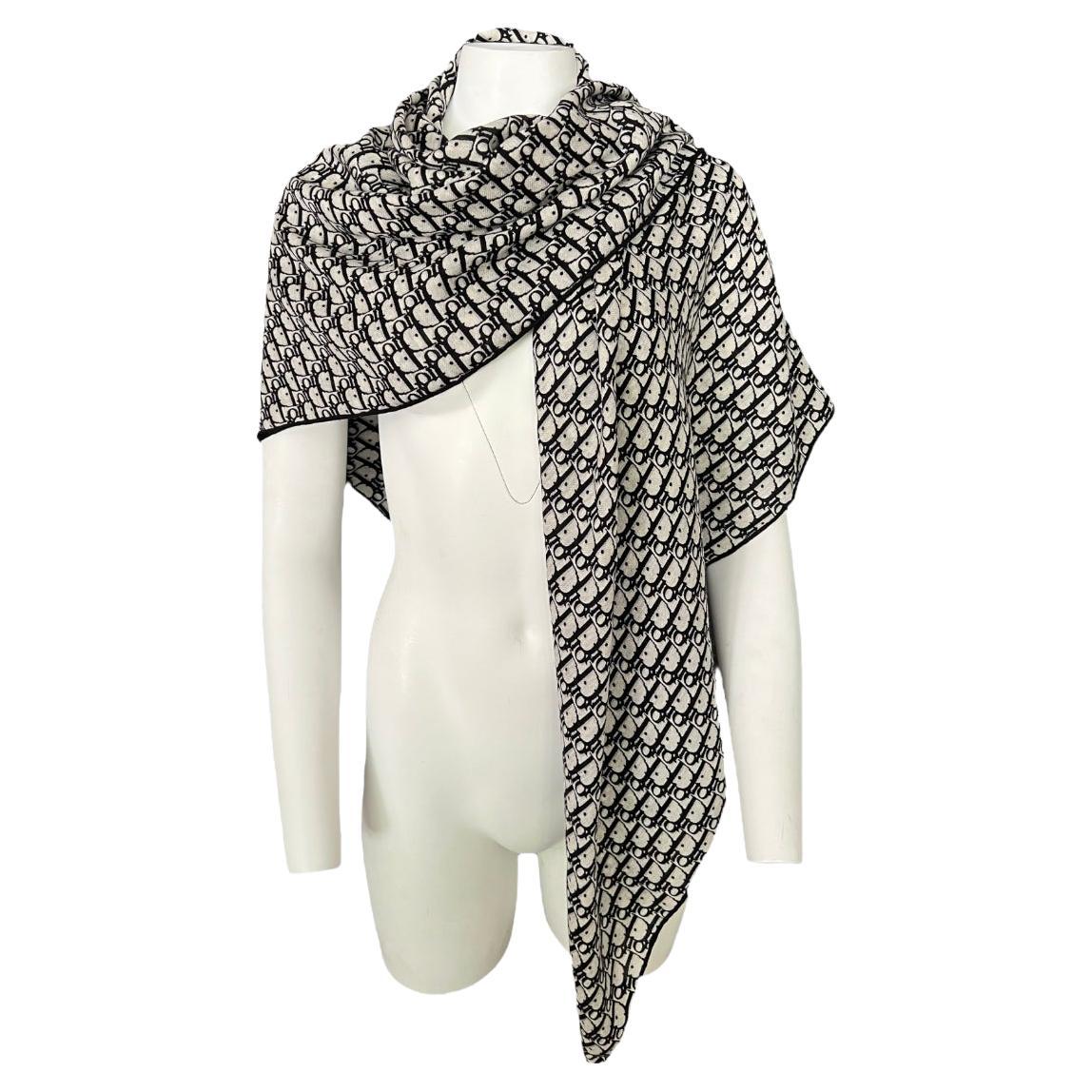 Christian Dior Cashmere Shawl Scarf