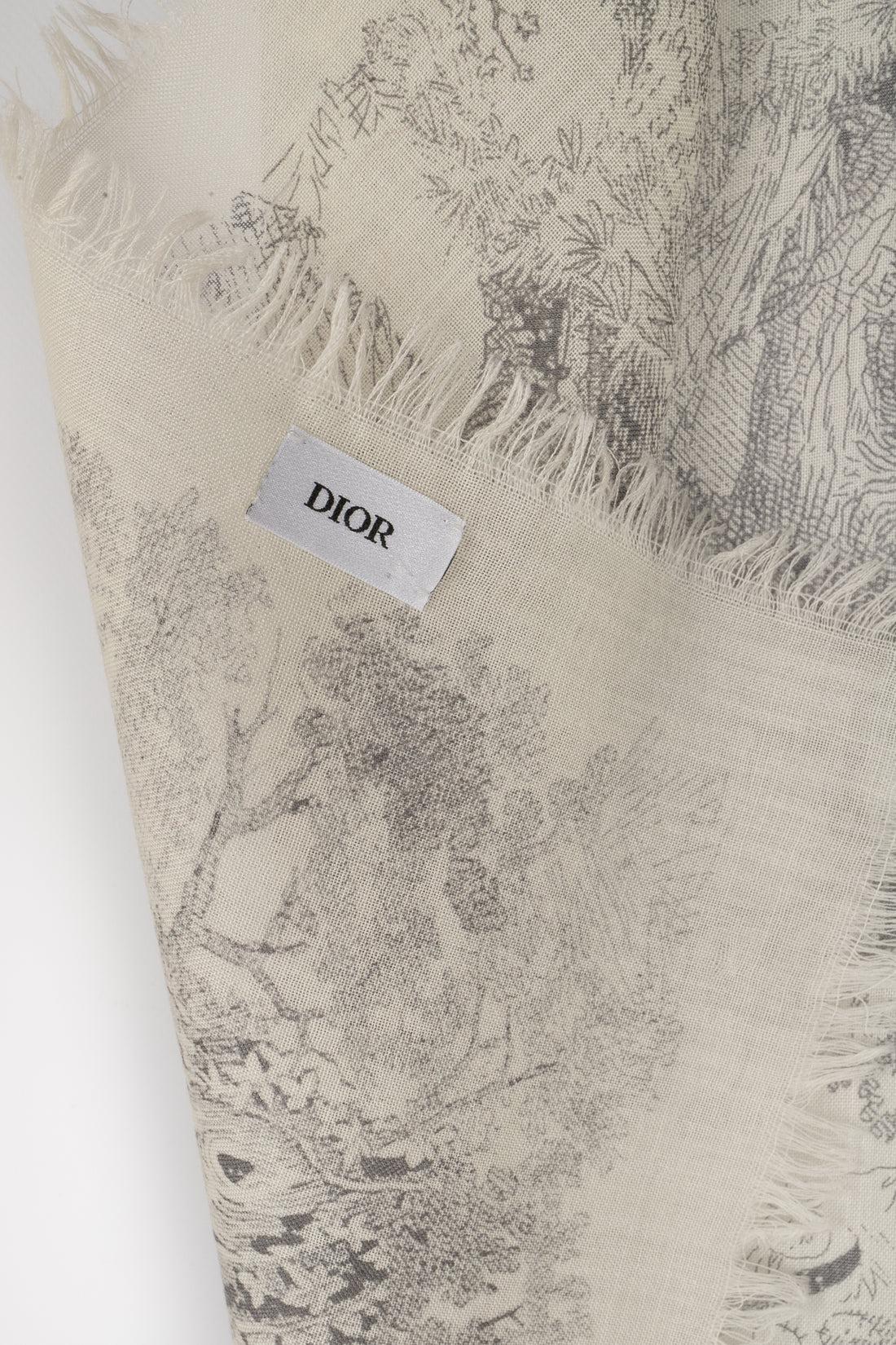 Christian Dior Cashmere Stole 3