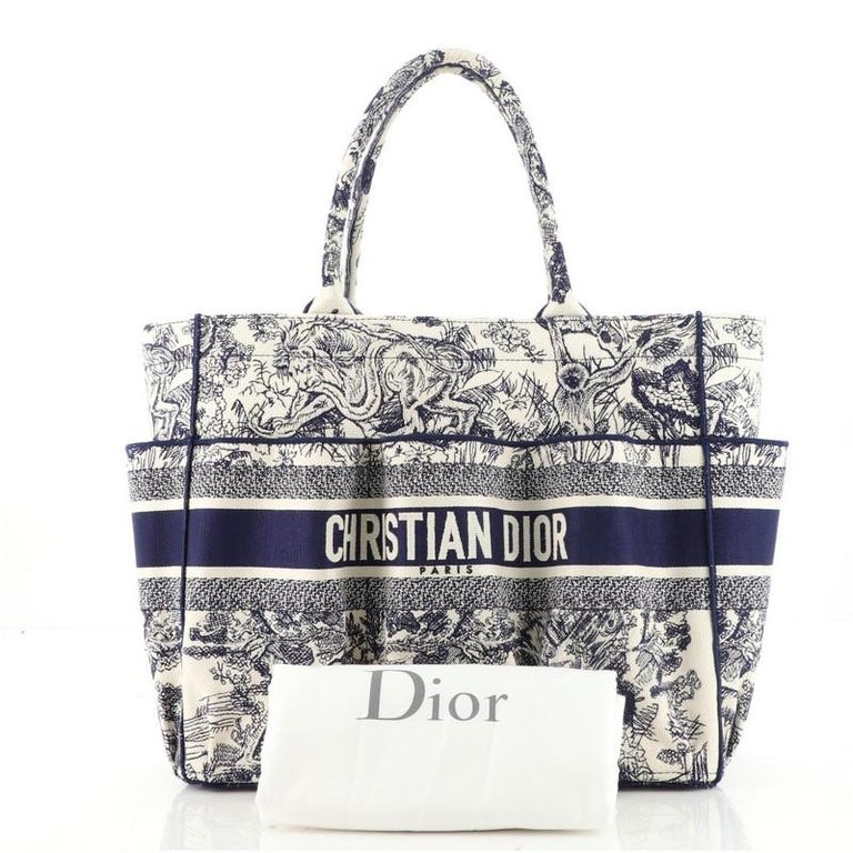 Christian Dior Catherine Tote Embroidered Canvas at 1stDibs  christian dior  catherine tote bag, dior catherine bag, catherine tote bag dior