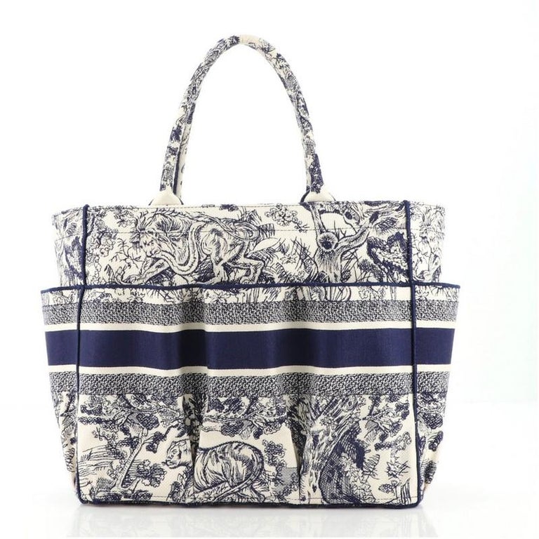 Christian Dior Catherine Tote Embroidered Canvas at 1stDibs | dior ...