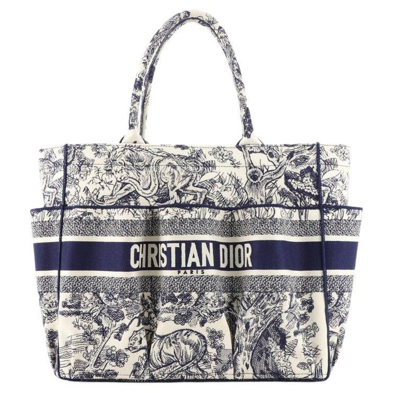 Christian Dior Catherine Tote Embroidered Canvas at 1stDibs  christian dior  catherine tote bag, dior catherine bag, catherine tote bag dior