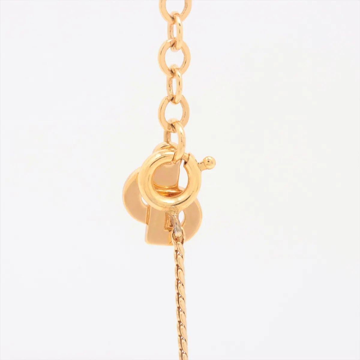 Women's Christian Dior CD Logo Pendant Necklace For Sale