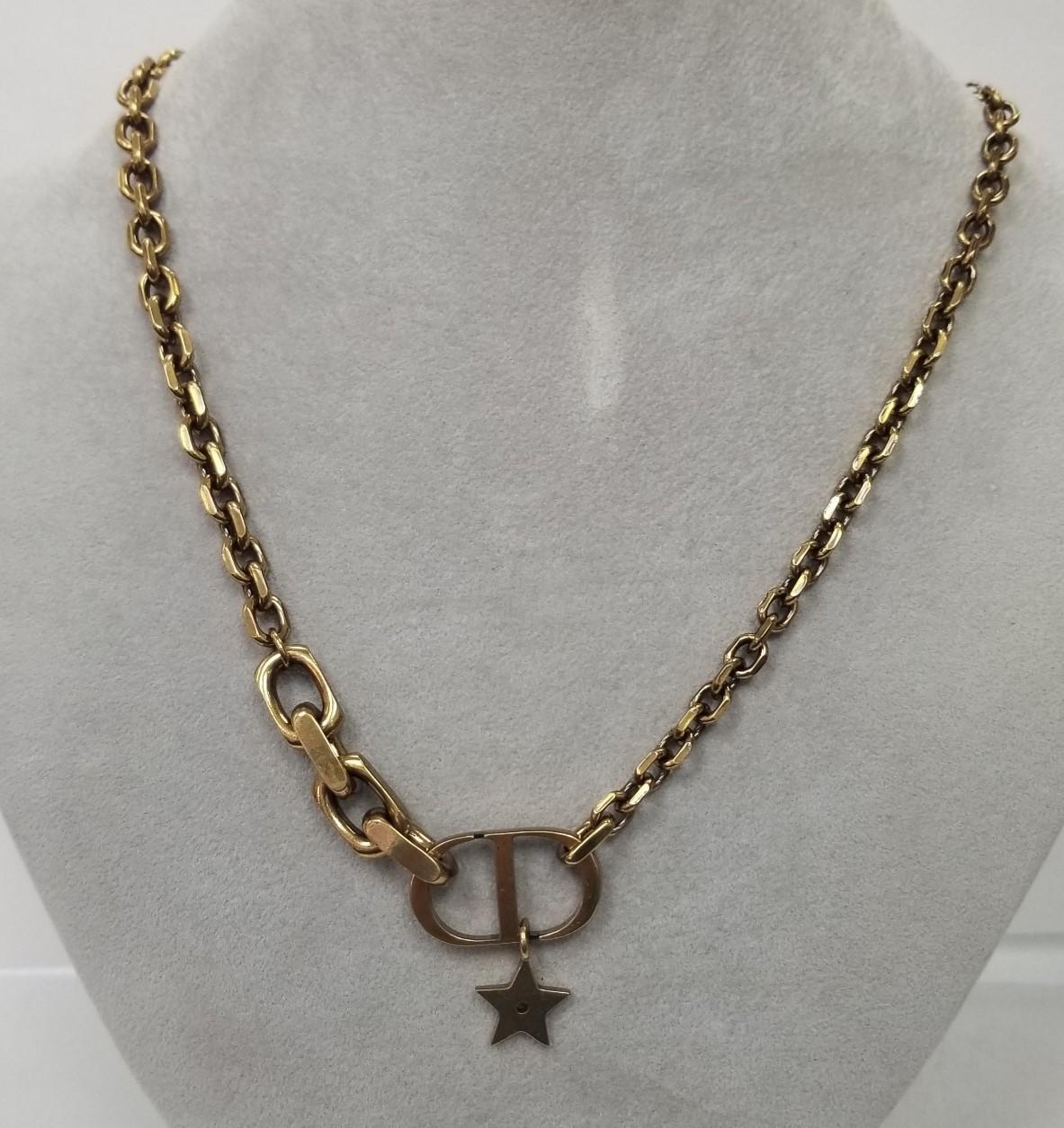 dior kette buchstaben