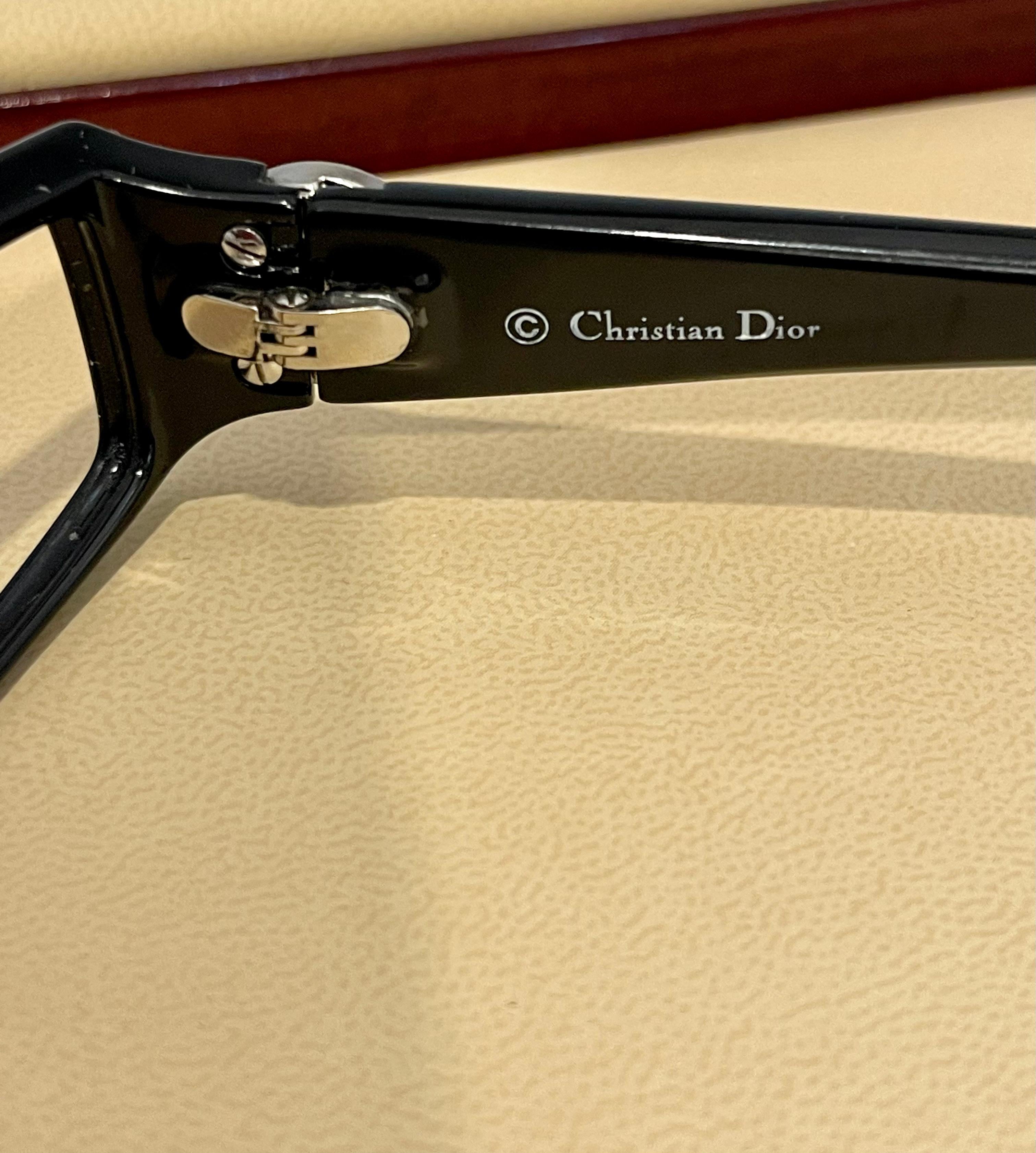 CHRISTIAN DIOR CD3160 D28  130 Italy Black/Grey Pearl Eyeglasses Frame  6
