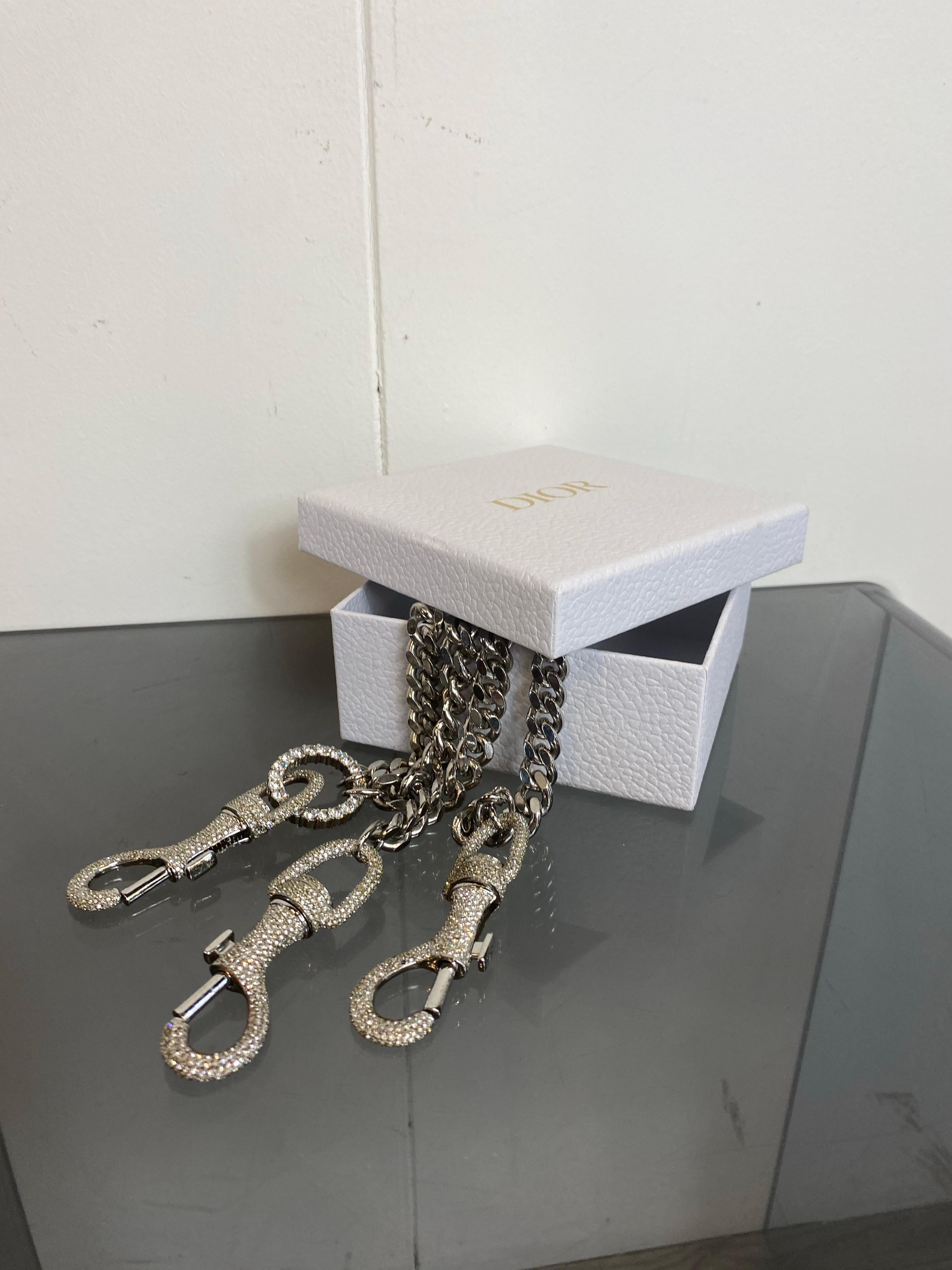 Cinturón de cadena Christian Dior Primavera 2003 de John Galliano en venta 6